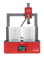 <p>Dreve FotoWash &ndash; So leise kann sauber sein</p> - <p>Ger&auml;uscharme, vollautomatische Reinigungseinheit f&uuml;r 3D-gedruckte Bauteile nach dem Druckprozess. Ger&auml;t mit Magnentr&uuml;hrtechnik und automatischem Transfer zwischen beiden Waschtanks.</p>
